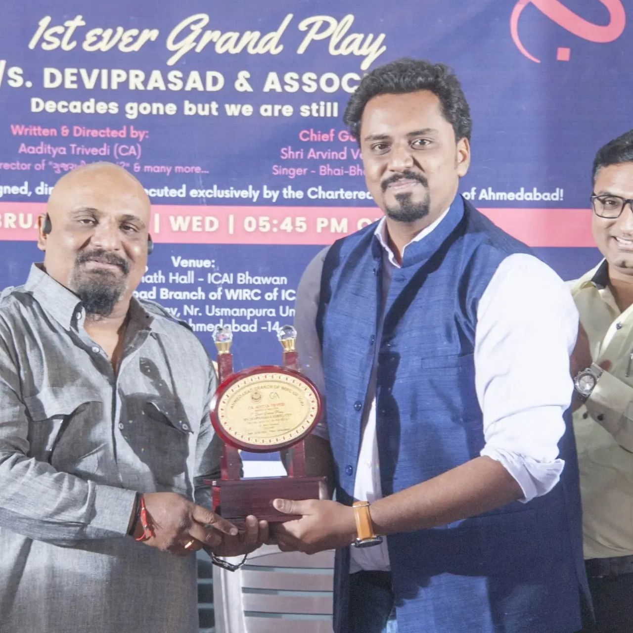 Services Aaditya Trivedi ICAI Ahmedabad 2022, 2023, 2024